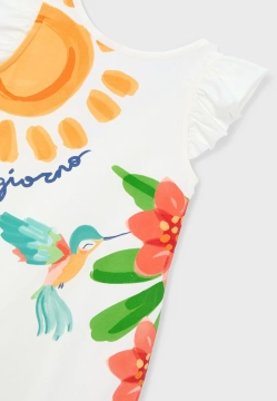 Koronkowa sukienka dziewczęca Mayoral 3934