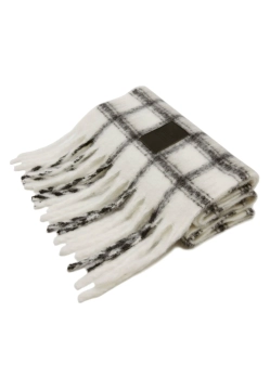 CIEPŁY SZAL W KRATĘ GUESS AW5424 POL03