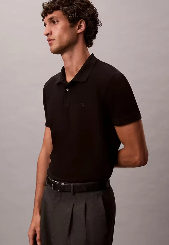POLO MĘSKIE Z KRÓTKIM RĘKAWEM CALVIN KLEIN LV04LC254G