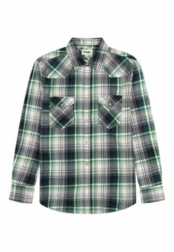 KOSZULA MĘSKA W KRATĘ WRANGLER 112357242