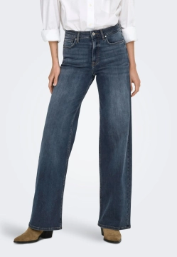 JEANSY DAMSKIE Z SZEROKIMI PROSTYMI NOGAWKAMI ONLY 15339459