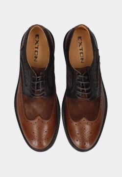 SKÓRZANE PÓŁBUTY MĘSKIE EXTON 447