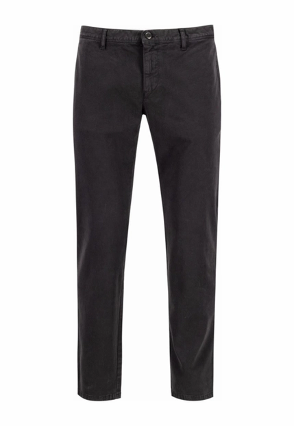 MATERIAŁOWE SPODNIE MĘSKIE Z KOLEKCJI ALBERTO 6287 1404