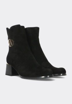 SKÓRZANE ELEGANCKIE BOTKI ACCADEMIA 7325