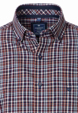 KOSZULA MĘSKA W KRATĘ REDMOND 252400111