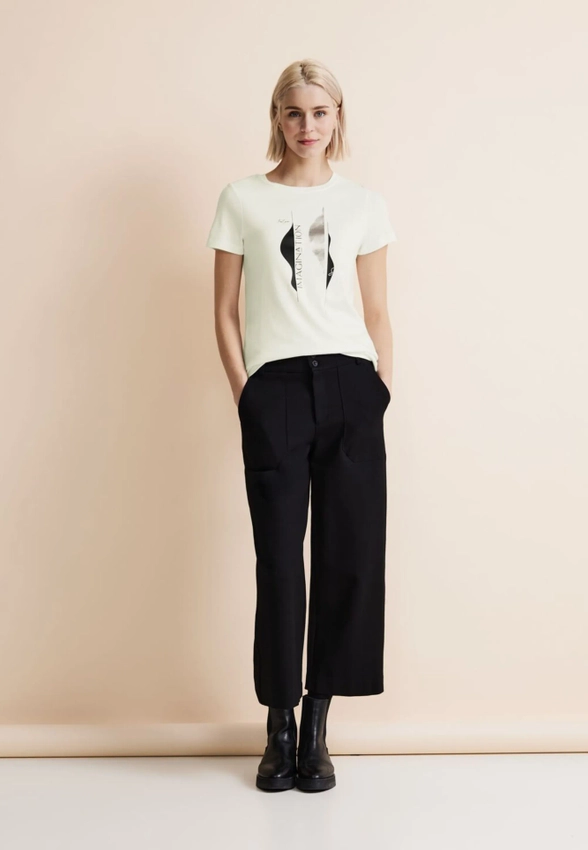 T-SHIRT DAMSKI Z NADRUKIEM STREET ONE 1 320899