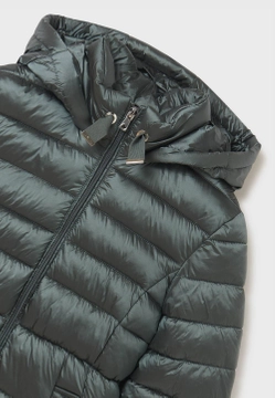 DŁUGA KURTKA PIKOWANA Z KAPTUREM DLA DZIEWCZYNKI MAYORAL 7481