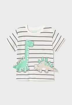 T-SHIRT CHŁOPIĘCY Z NADRUKIEM INTERAKTYWNYM MAYORAL 1061