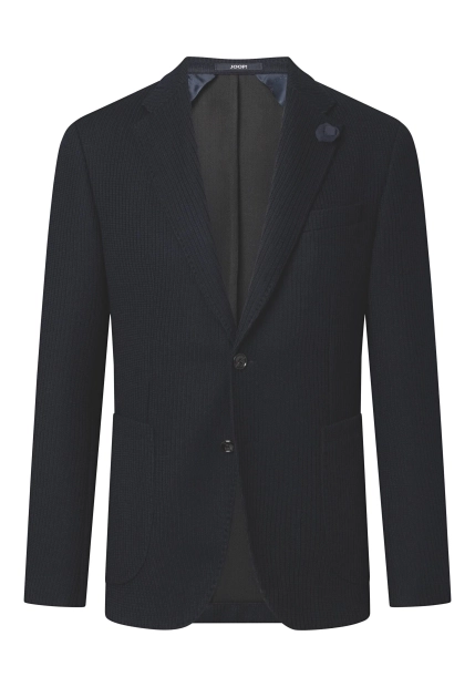 DZIANINOWA JEDNORZĘDOWA MARYNARKA MĘSKA Z DOMIESZKĄ WEŁNY HOVEREST JOOP! 30048824