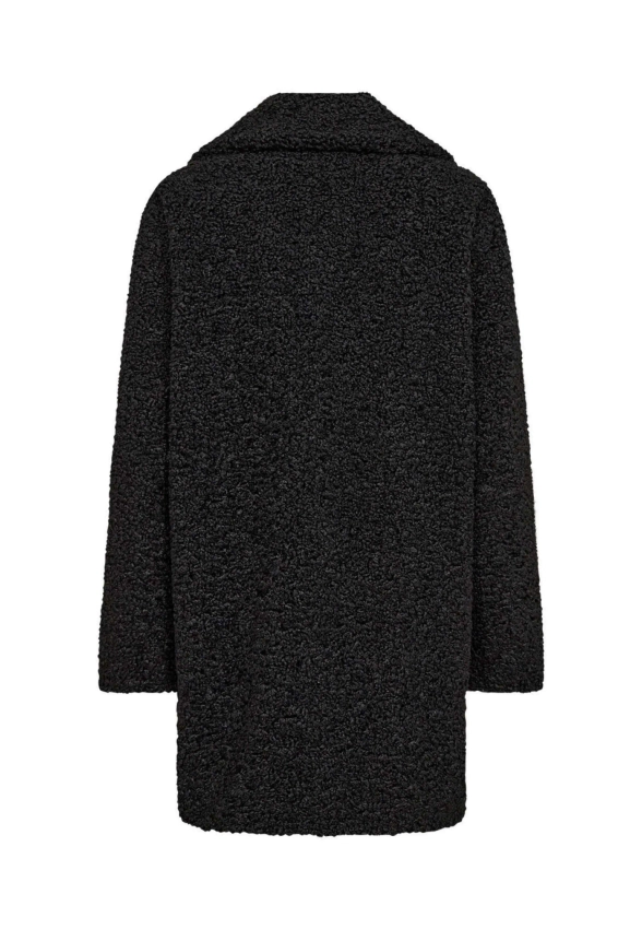 KRÓTKI PŁASZCZ DAMSKI TYPU BOUCLA SOYACONCEPT 40216