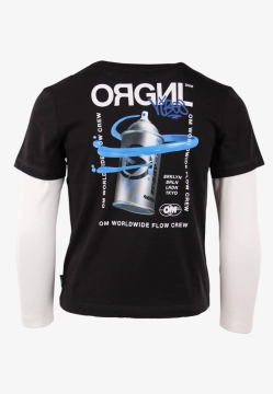 T-SHIRT CHŁOPIĘCY Z DŁUGIM RĘKAWEM ORIGINAL MARINES DFA2530B