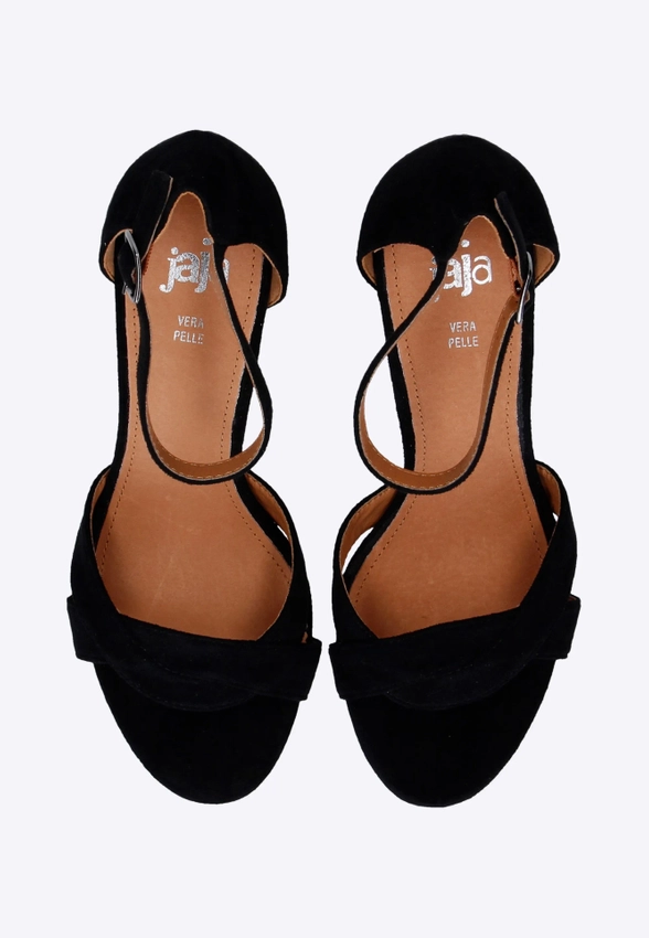 SANDAŁY DAMSKIE NA OBCASIE JAJA DL290 5