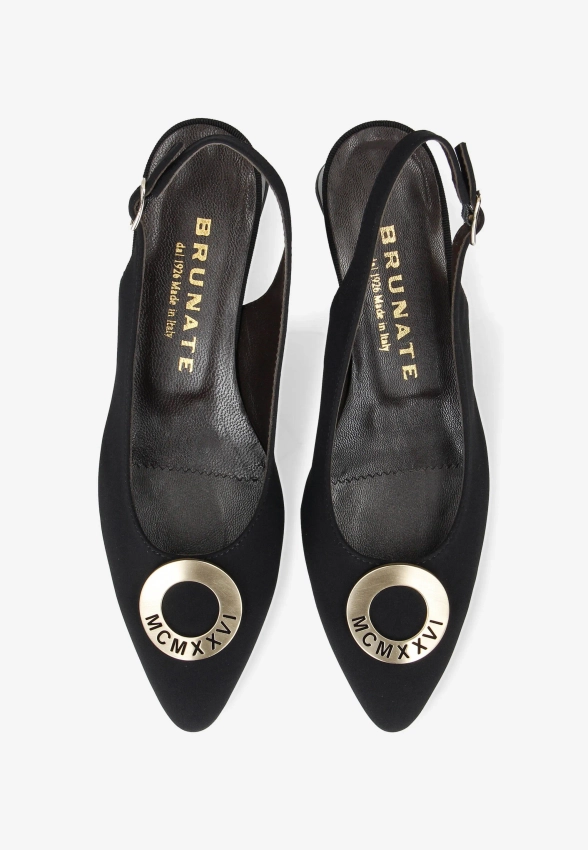 CZÓŁENKA DAMSKIE Z ODKRYTĄ PIĘTĄ BRUNATE 31531