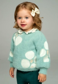 SWETER DZIEWCZĘCY W KWIATY MAYORAL 2321