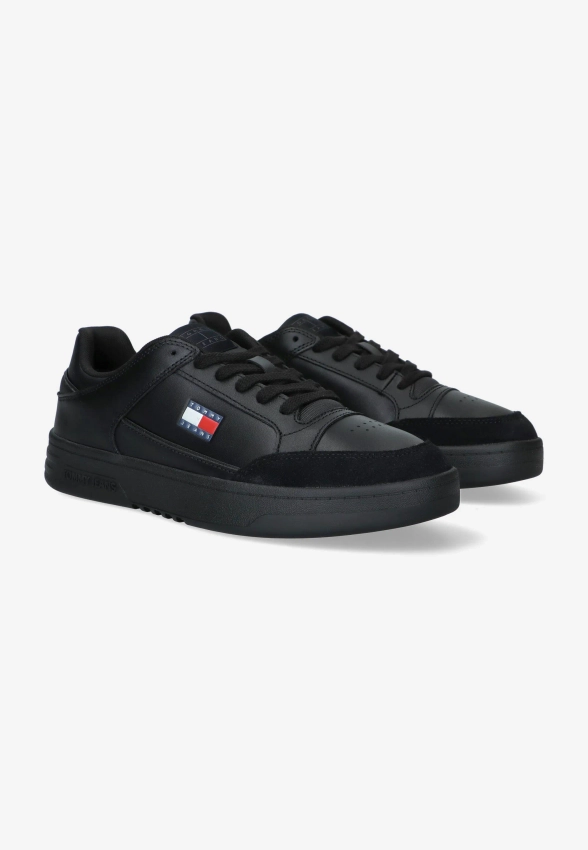 SKÓRZANE SNEAKERSY MĘSKIE TJM CUPSOLE LEATHER TOMMY JEANS EM0EM01660