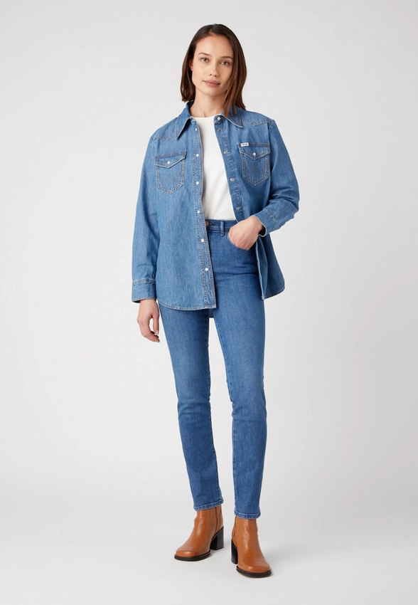 SPODNIE JEANS DAMSKIE WRANGLER 112342786