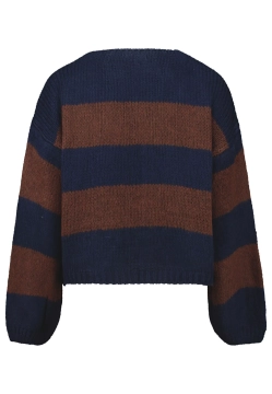 SWETER DAMSKI Z OZDOBNYM WIĄZANIEM HAILYS UNF-5248