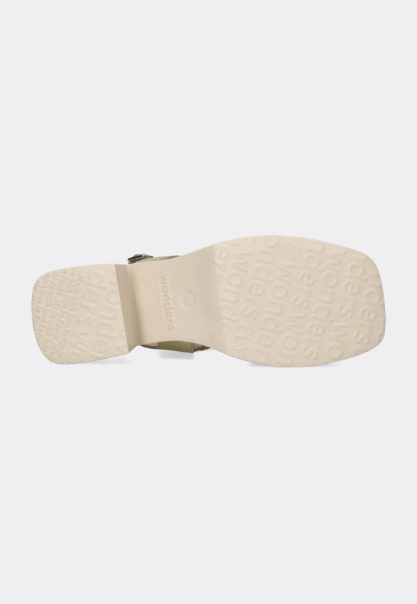 SKÓRZANE SANDAŁY DAMSKIE WONDERS D-1020