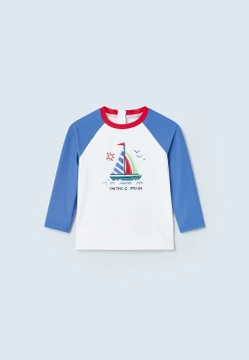 T-SHIRT CHŁOPIĘCY Z DŁUGIM RĘKAWEM ORAZ OCHRONĄ PRZECIWSŁONECZNĄ UPF 40 MAYORAL 1031