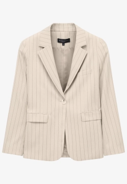 MARYNARKA DAMSKA W PASKI Z DOMIESZKĄ WISKOZY BUGATTI W4173 14806