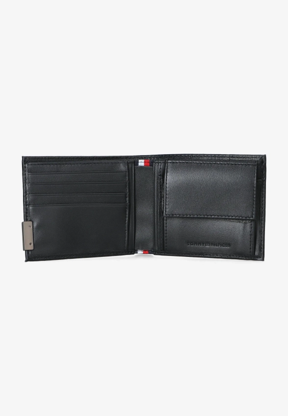 SKÓRZANY PORTFEL MĘSKI SKŁADANY NA PÓŁ TOMMY HILFIGER AM0AM13962C