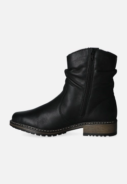 SKÓRZANE BOTKI DAMSKIE RIEKER Z6883-00