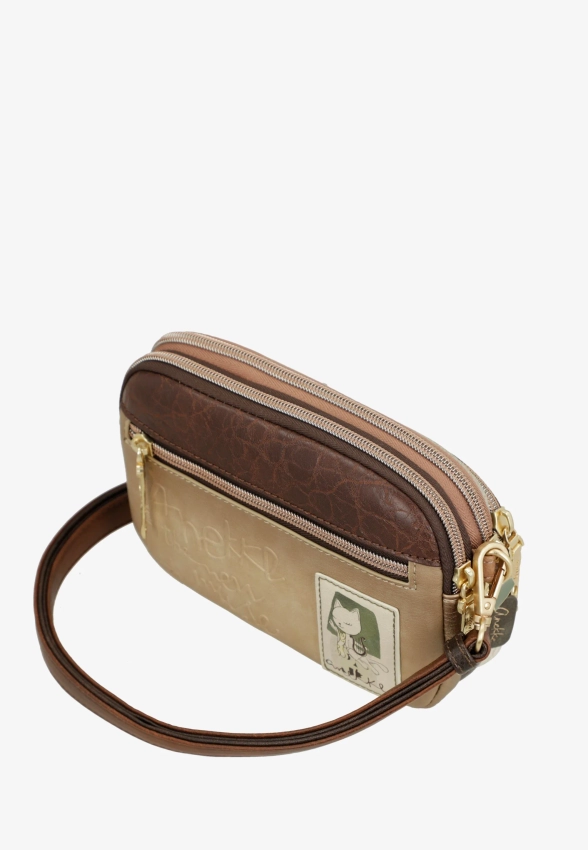 MAŁA TOREBKA DAMSKA Z TRZEMA PRZEGRODAMI ANEKKE MUSE 42703-445