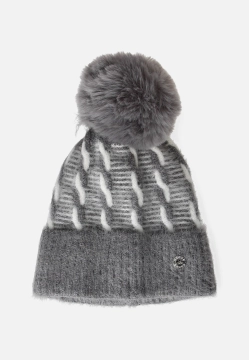 CZAPKA DAMSKA Z POMPONEM GIAN MARCO VENTURI 61055