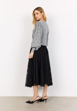 KORONKOWA SPÓDNICA DAMSKA MIDI SOYACONCEPT 27338