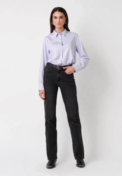 DŻERSEJOWA KOSZULA DAMSKA Z DŁUGIM RĘKAWEM DESOTO 61299-2