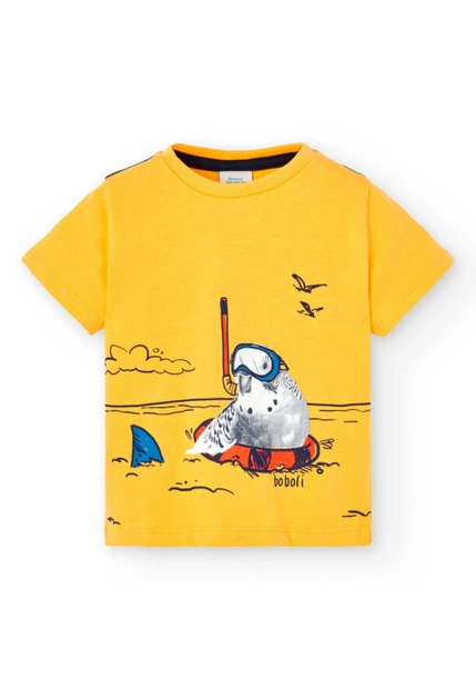 T-SHIRT DZIECIĘCY Z KOLEKCJI BOBOLI 396042A