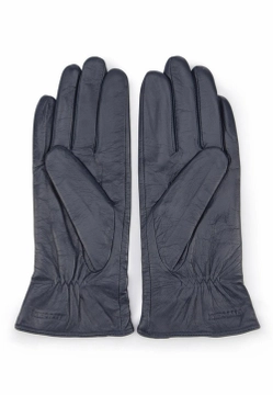 DAMSKIE RĘKAWICZKI SKÓRZANE Z KOKARDKĄ WITTCHEN 39-6-550-GC-S