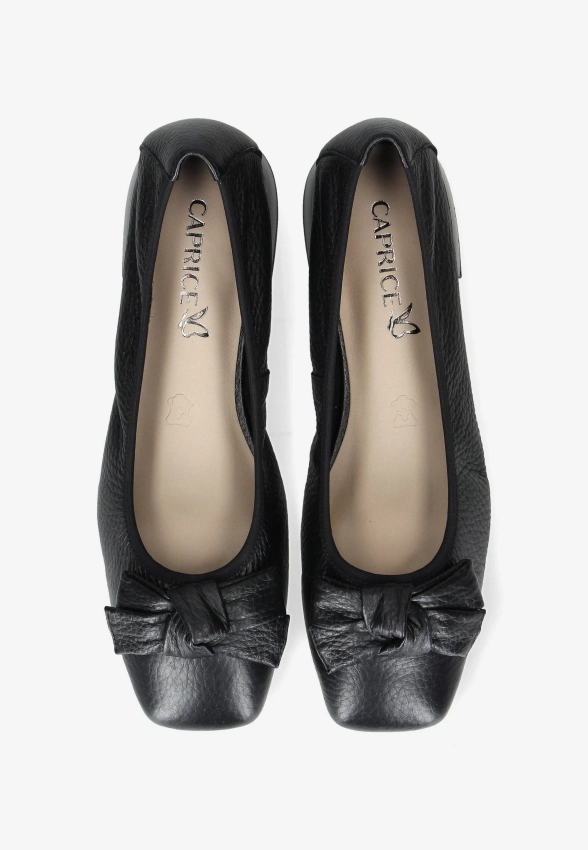 SKÓRZANE BALERINY DAMSKIE CAPRICE 9-22105-42