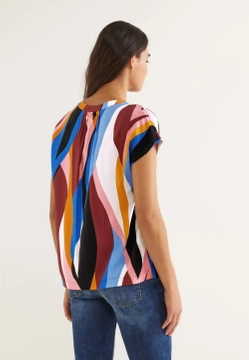 BLUZKA DAMSKA  Z NADRUKIEM STREET ONE 5 344004