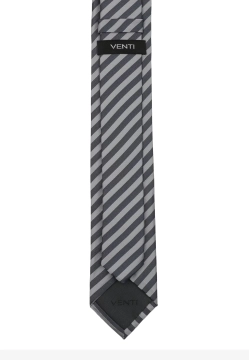 JEDWABNY KRAWAT MĘSKI W PASY VENTI 1080