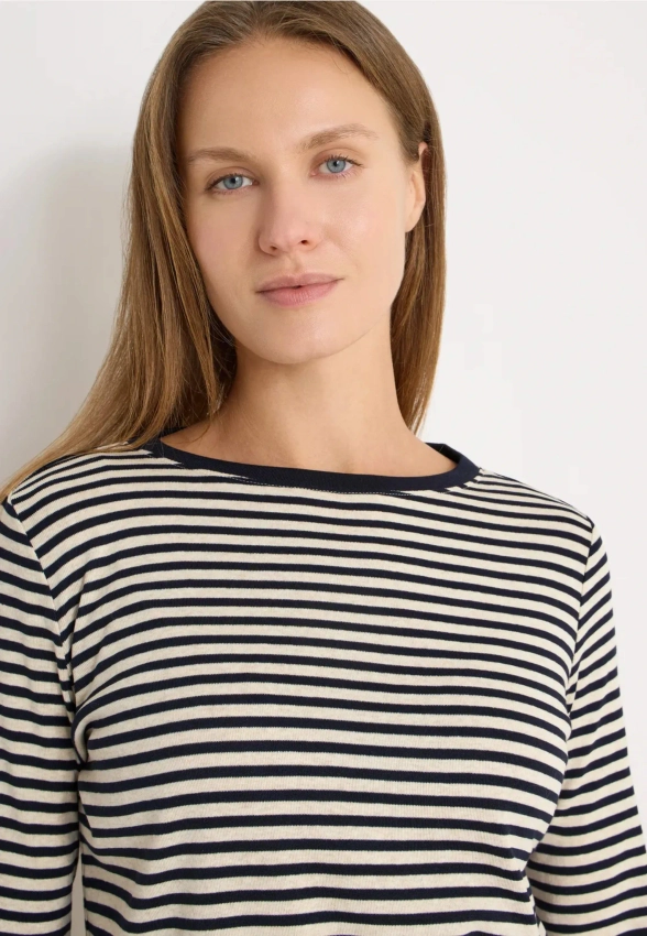 T-SHIRT DAMSKI W PASY CECIL 1 324532