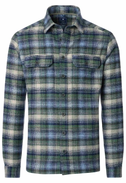 FLANELOWA KOSZULA MĘSKA Z DŁUGIM RĘKAWEM REDMOND 252135111