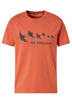 T-SHIRT MĘSKI Z NADRUKIEM PIONIEER P1 60085 2000