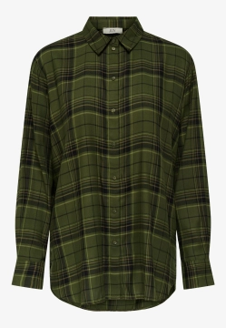 KOSZULA DAMSKA W KRATĘ Z WISKOZY JDY 15302408