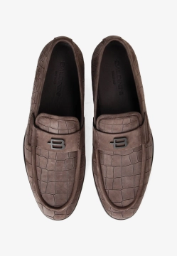 MOKASYNY SKÓRZANE MĘSKIE BALDININI U6B0002P1NBCO