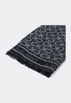 ŻAKARDOWY SZAL DAMSKI CALVIN KLEIN K60K608779