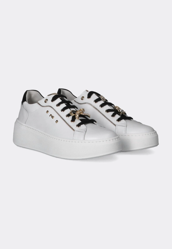SNEAKERSY DAMSKIE NERO GIARDINI 1411622D
