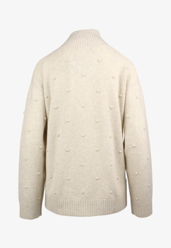 WEŁNIANY PÓŁGOLF DAMSKI YERSE 43539