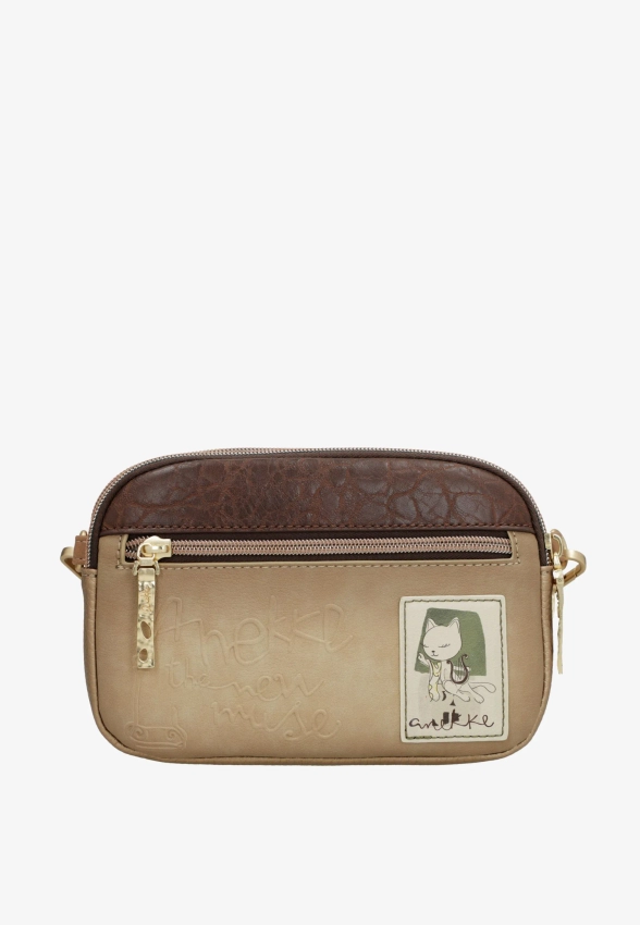 MAŁA TOREBKA DAMSKA Z TRZEMA PRZEGRODAMI ANEKKE MUSE 42703-445