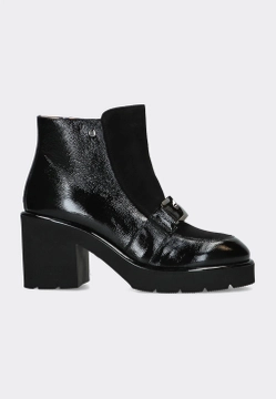 SKÓRZANE BOTKI DAMSKIE KELTON AI3610