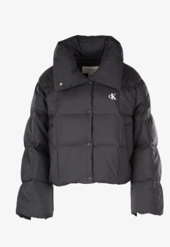 PUCHOWA KRÓTKA KURTKA DAMSKA ZE STÓJKĄ CALVIN KLEIN LV044D521G