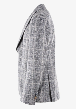 MARYNARKA MĘSKA W KRATĘ Z DOMIESZKĄ WEŁNY DIGEL EDW-1252513