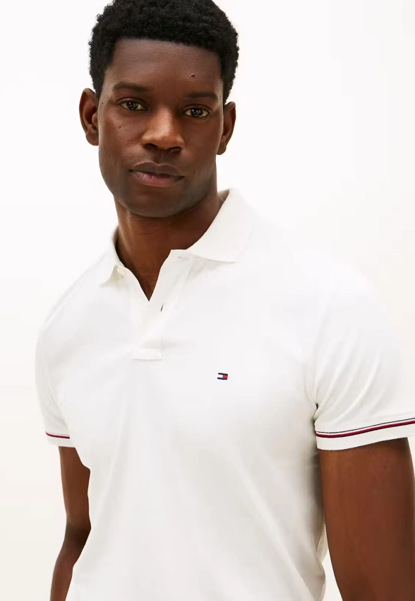 POLO MĘSKIE Z KRÓTKIM RĘKAWEM TOMMY HILFIGER MW0MW41612