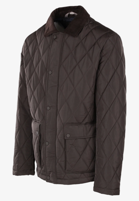 KURTKA MĘSKA Z PIKOWANIEM W ROMBY ASCOTT SPORT 15234112