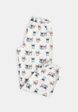 BAWEŁNIANA PIŻAMA DZIEWCZĘCA Z DŁUGIM RĘKAWEM STITCH ADMAS Z KOLEKCJI DISNEY 62249A